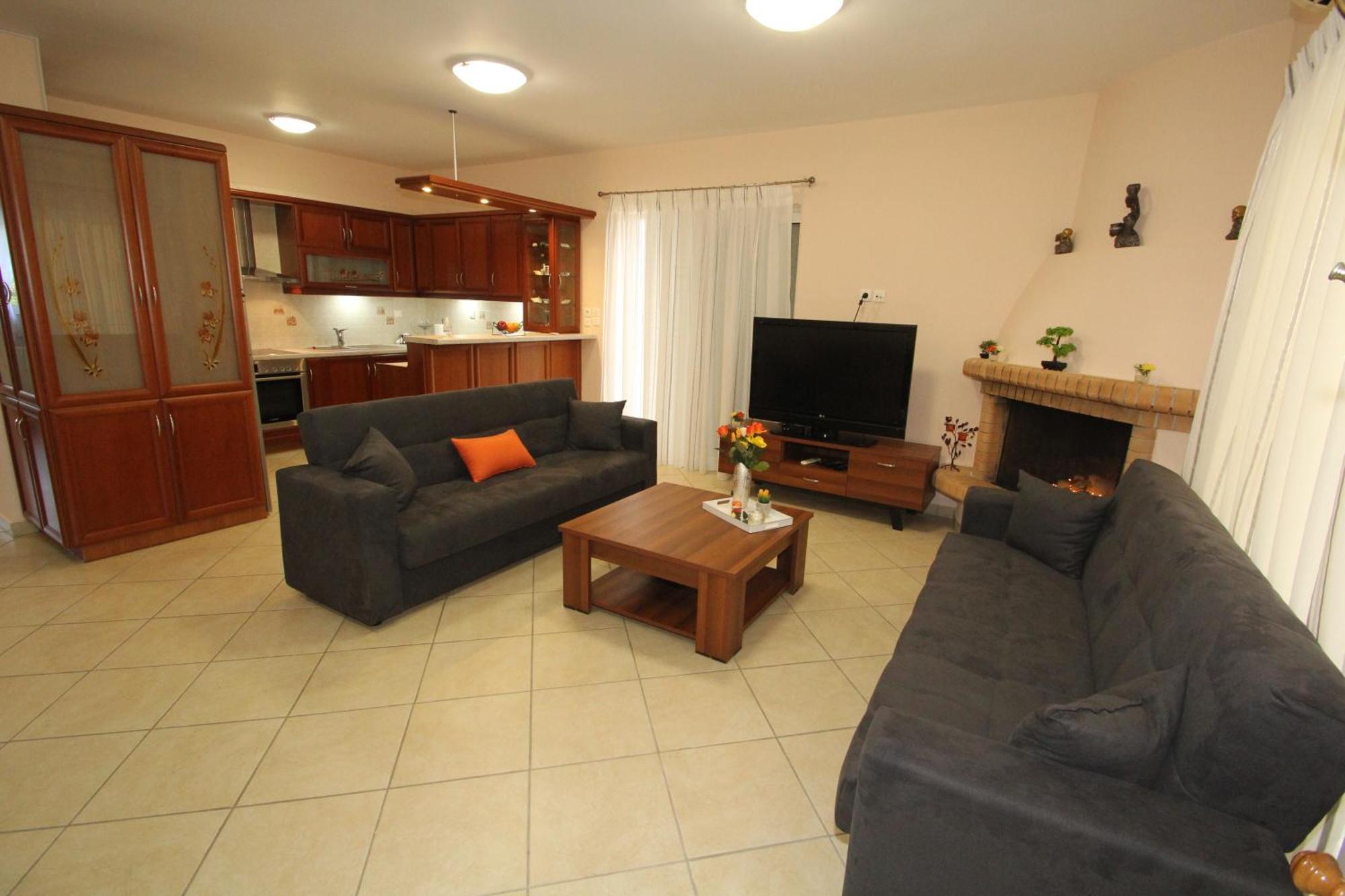 Spacious Country Apartment Vravrona Extérieur photo